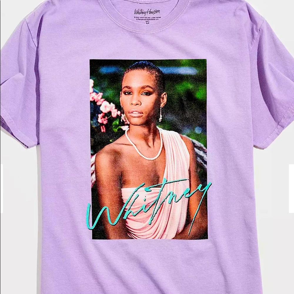 Whitney Houston Tee Size M NWT